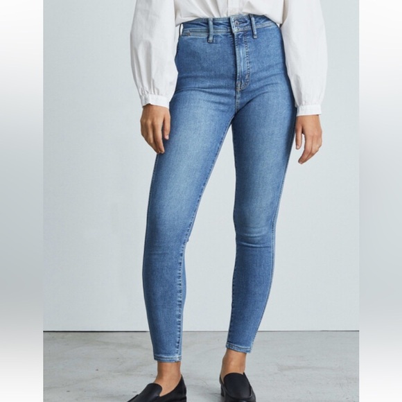 Everlane The Way High Clean Front Skinny Jean in size 33, good condition - Picture 2 of 13